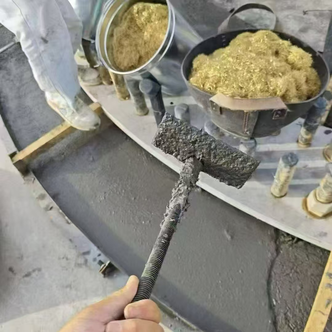 北宁C120钢纤维高强无收灌浆料 轧机压缩机汽轮机发电机锻压设备底座灌浆材料